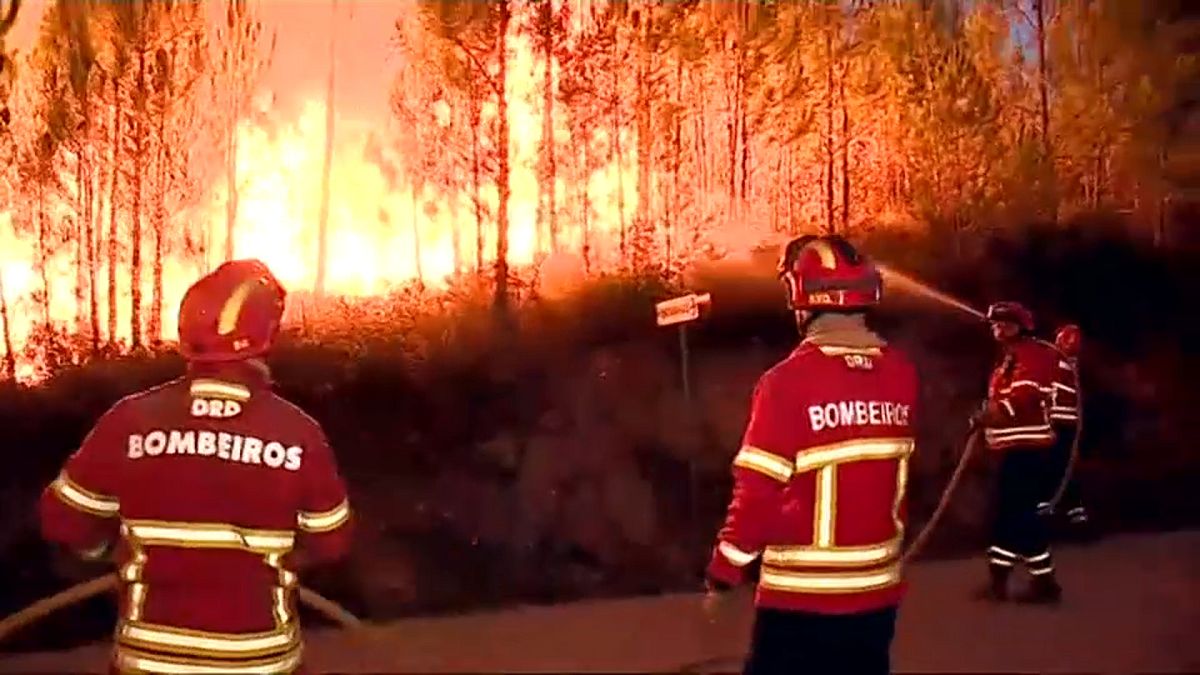 Portugal erneut im Kampf gegen die Flammen