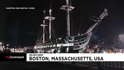 USS Constitution wieder im Einsatz