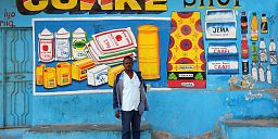 Mural artist 'Shik Shik' brightens up Somali shop fronts