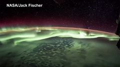 Einzigartig: Nordlichter aus dem All