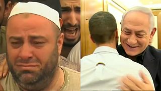 نتنياهو يستقبل ضابط السفارة ..ووالد القتيل الأردني يشيع جثمان ابنه