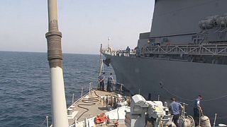 نجات سرنشینان شناور نظامی امارات در خلیج فارس