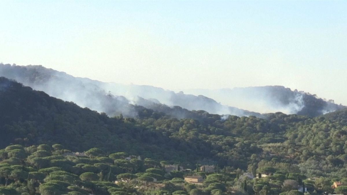 Le sud de la France face aux incendies