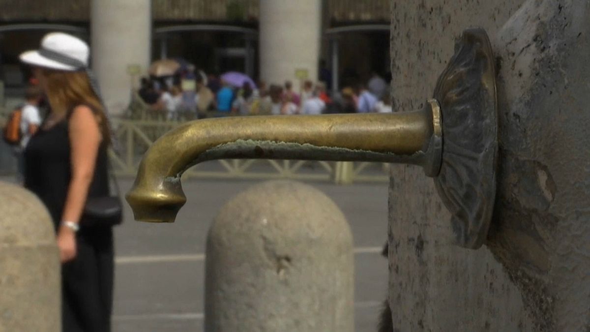 Vatican switches off fountains and prays for rain in drought-hit Italy