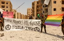 مواقع التواصل الإجتماعي تنشر صورا لكتيبة للمثليين لتحرير الرقة