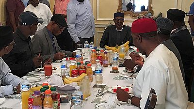 Buhari speaks to Conde: grateful for prayers, accepts A.U. anti-corruption job