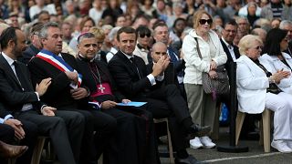 Frankreich erinnert an islamistischen Anschlag in Kirche
