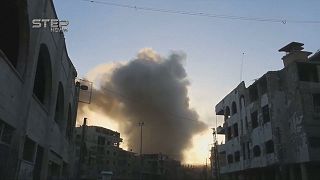 Взрыв в пригороде Дамаска