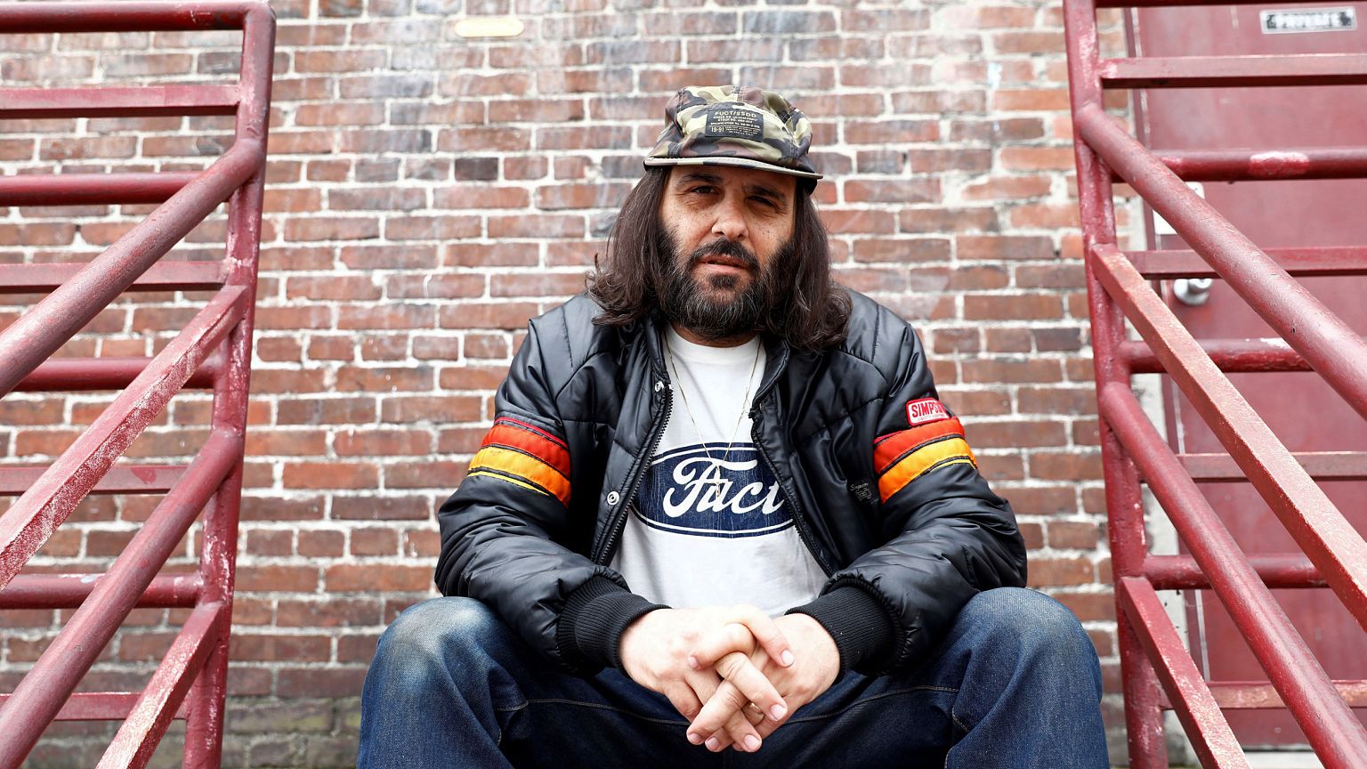 Image: Erik Brunetti, Los Angeles artist and streetwear designer of the clo