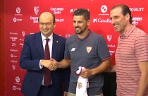 FC Sevilla präsentiert Nolito