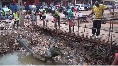 Cameroon fights pollution by turning used plastic into jobs