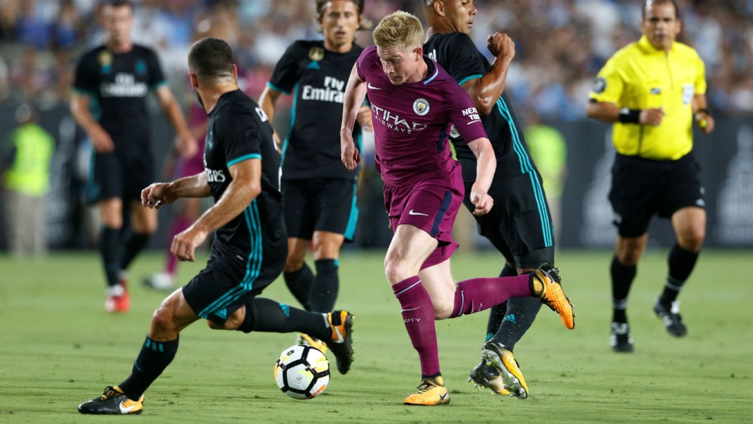 Manchester City "atropela" (4-1) Real Madrid em Los Angeles