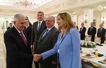 Başbakan Binali Yıldırım Alman şirket yöneticileriyle buluştu