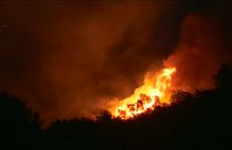Több helyen is lángolt az erdő az Azúr-parton