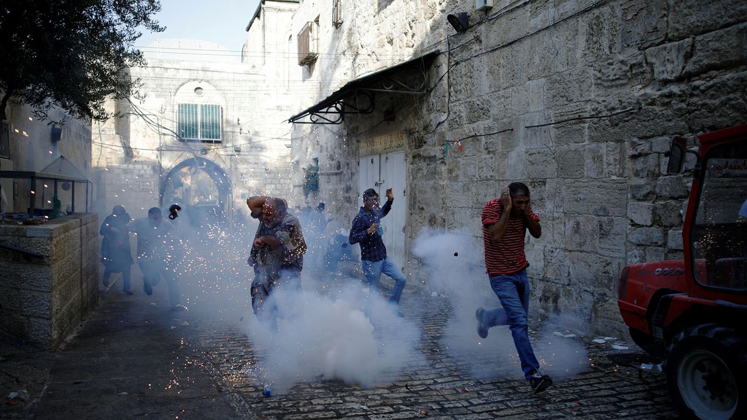 Regresso a Al-Aqsa marcado por novos confrontos