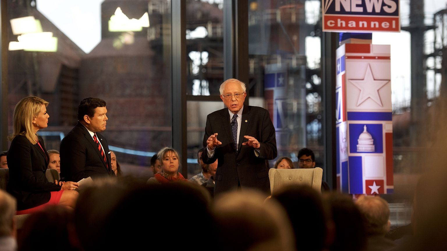 Image: Bernie Sanders FOX News Town Hall
