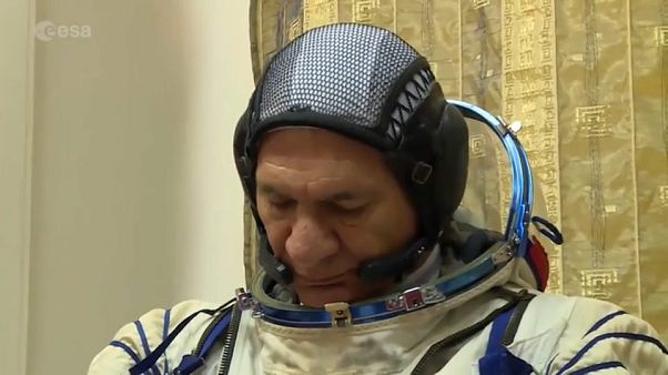 Jour J pour l'astronaute Paolo Nespoli Jour J pour l'astronaute Paolo Nespoli