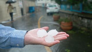 Violenta tempestade em Istambul