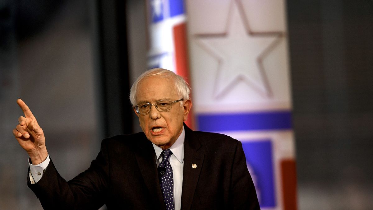Image: Sen. Bernie Sanders Participates In A Fox News Town Hall In Pennsylv