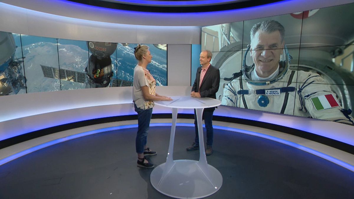 60-year-old Italian astronaut: "He's in great condition!"