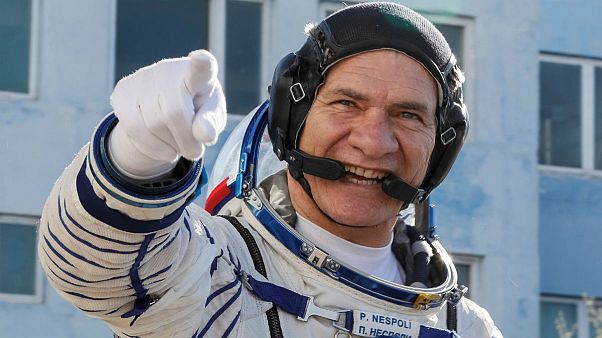 Üç astronot uzaya ulaştı Üç astronot uzaya ulaştı