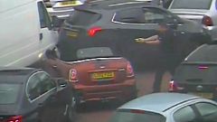 Burglar foiled by police after driving into heavy traffic