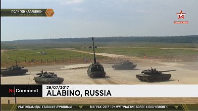 القوات الروسية تنظم الألعاب العسكرية الدولية الثالثة