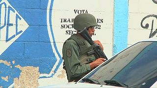 Tight security for disputed ballot in Venezuela