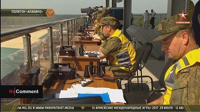 22 countries play army 'games' in Russia