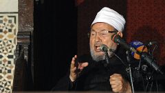 الجيش الالكتروني السعودي يسيطر على موقع القرضاوي