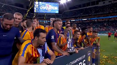 Neymar y el Barça brillan en el Clásico de Miami