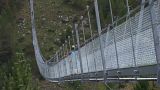 494 Meter: Längste Hängebrücke der Welt im Oberwallis eröffnet
