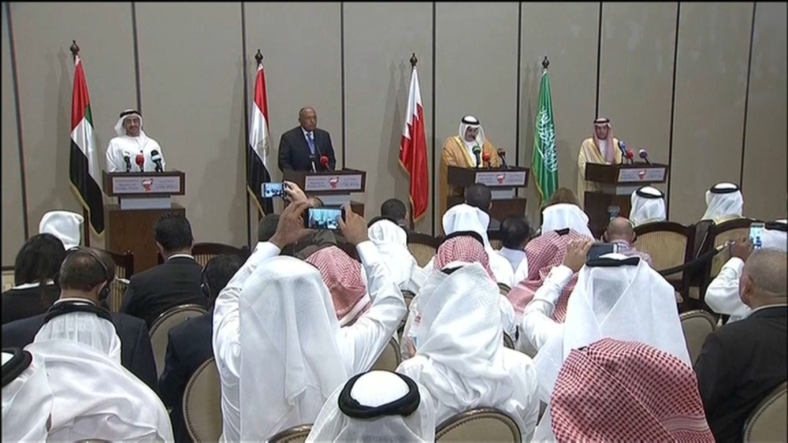 التزام الدوحة بمكافحة الإرهاب، هو شرط رباعية المقاطعة للحوار