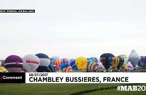 A new world record has been set at the World Air Balloon Festival in France