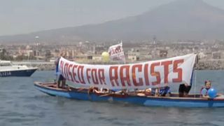 Seeblockade: Catania wehrt sich gegen das "Schiff der Schande"