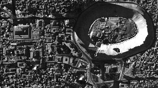 Image: An aerial shot of Aleppo, Syria, taken by a U-2 spy plane in 1959.