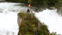 Unwetter in Schweiz und Deutschland: Zu sehen in 10 Tweets