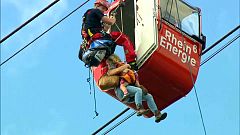 Köln: 65 Menschen aus gestoppter Seilbahn gerettet