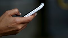 Aufs Smartphone schauen verboten!