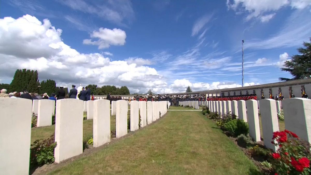WW1 battle victims remembered a centenary on