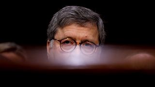 Image: William Barr testifies at his Attorney General confirmation hearing 