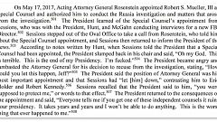 Image: A page from the Mueller report. 