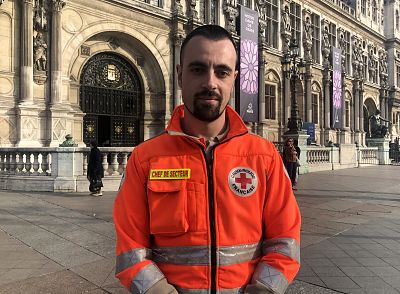 Rodrigo Garcia of the Red Cross Paris.