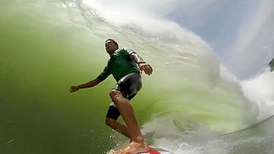 درخشش موج سوار اهل هاوایی در رقابت های موج سواری مکزیک