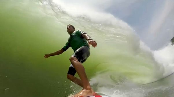 Kai Lenny gewinnt Surf-Contest Kai Lenny gewinnt Surf-Contest