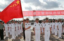 چین نخستین پایگاه نظامی خارجی خود را در جیبوتی افتتاح کرد
