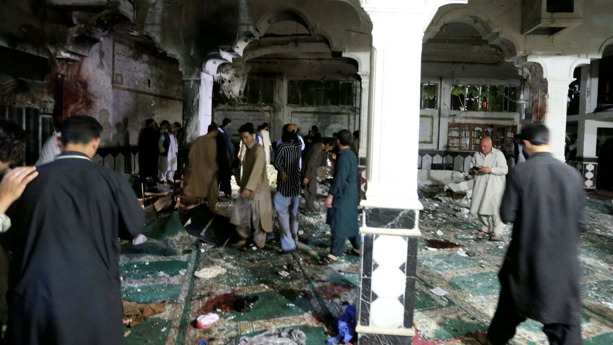 Multiple deaths and injuries in explosion in mosque in Herat in Afghanistan