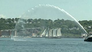 Parade des grands voiliers à Halifax