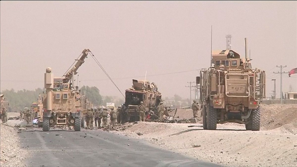 Suicide bomber targets NATO convoy in Afghanistan