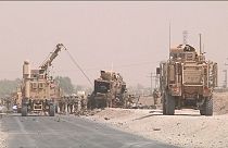 Талибы напали на колонну НАТО